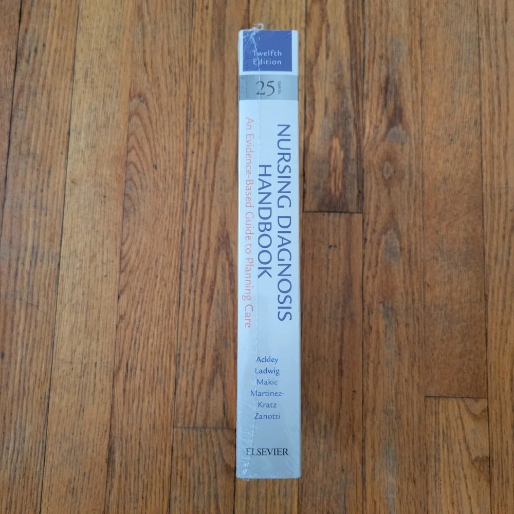 Elsevier Nursing Diagnosis Handbook 12th Ed 25th Ann NEW College Textbook Study